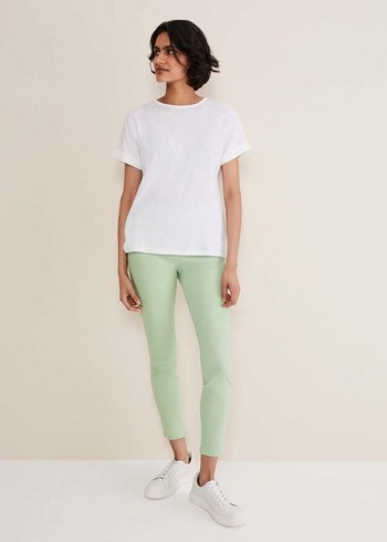 Phase Eight Amina Trousers Green USA | 9063851-WG